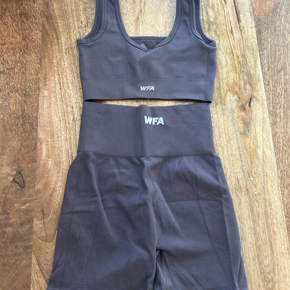 White Fox Active Ribbed Workout Set - image 2